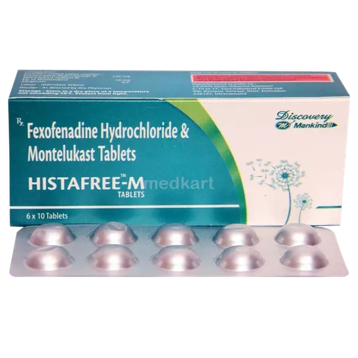 histafree m tablet 10's